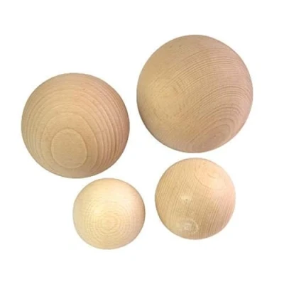 Abbildung von JOWE Holzkugel 10cm aus Buche ohne Bohrung 1 Stück Kugel Holz Loch 100mm Made in Austria