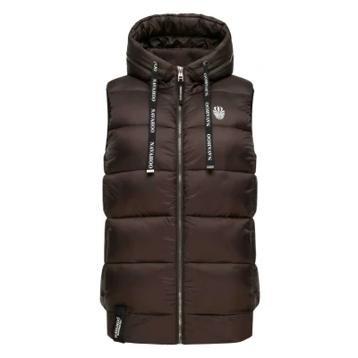 Abbildung von Navahoo Kassidy Weste, Damen, Größe: XS, Dark choco