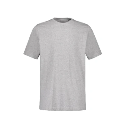 Abbildung von JP 1880 Herren große Größen Übergrößen Menswear L 8XL T Shirt, Basic, Rundhals, gekämmte Baumwolle, bis 10 XL grau Melange 7XL 702558123