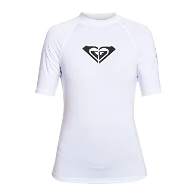 Abbildung von Roxy Whole Hearted SS Bikinitop, Damen, Größe: Large, Bright white