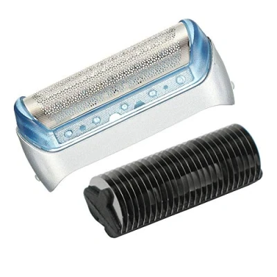 Abbildung von Hochwertiges Kombipack Scherfolie 20s + Klingenblock kompatibel mit Braun MultiGroomer MG5010 MG5050 MG5090, FreeControl, Z Serie, Serie 1 Rasierer