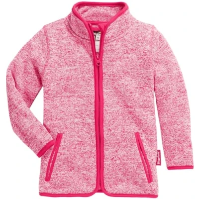 Abbildung von Playshoes Unisex Kinder Fleece Jacke Outdoor Oberteil, pink Strickfleece, 152