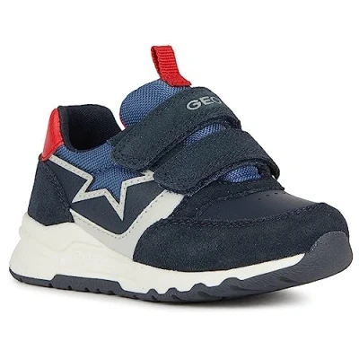 Abbildung von Geox Baby Jungen B PYRIP Boy Sneaker, Navy/RED, 22 EU