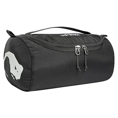 Abbildung von Tatonka Care Barrel Kulturbeutel zum Aufhängen mit Spiegel und Fächern (Black)
