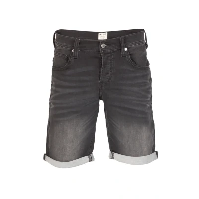 Abbildung von Mustang Chicago Jeans Shorts, Herren, Größe: 34, Dark grey