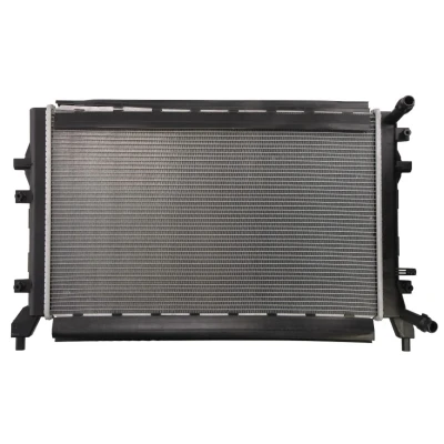 Abbildung von NRF 53884 Kühler, Motorkühlung Aluminium 625 408 16 Kühlrippen gelötet VOLKSWAGEN: GOLF 5, Plus / Crossgolf, 6, AUDI: A3 Sportback