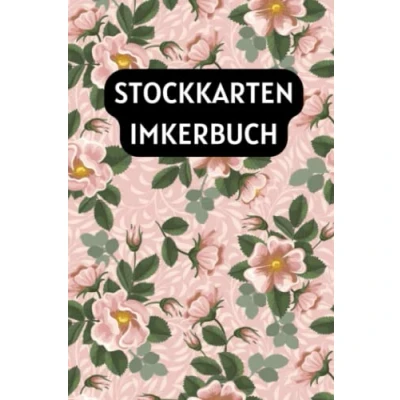 Abbildung von Stockkarten Imkerbuch: Imker Notizbuch mit vorgedruckten zum ausfüllen. Dieses Bienen Bestandsbuch eignet sich, um wichtige Beobachtungen und Infos zu deinen Honigbienen notieren