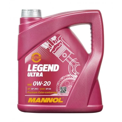 Abbildung von Mannol Legend ULTRA 0W 20 4l Motoröl MN7918 4 JAGUAR: F Pace, XF Saloon, XJ LAND ROVER: Range Rover Evoque, Sport