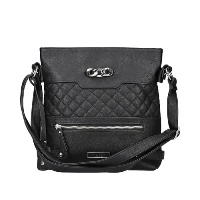 Abbildung von Rieker women&#039;s H1072 shoulder bag, black