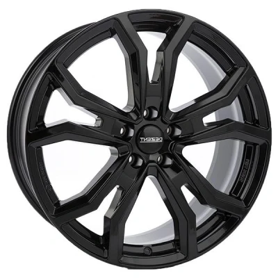 Abbildung von DEZENT 5 loch 19Zoll 114.3mm Alufelge tv black schwarz TTV9K0BA50 Felge Stahl