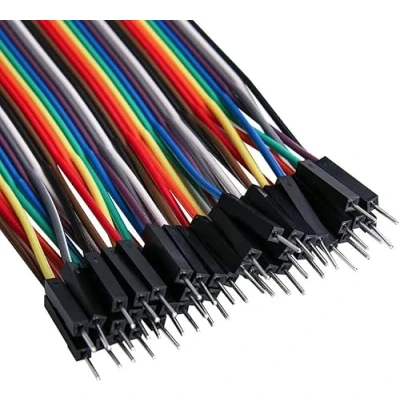 Abbildung von CABLEPELADO Dupont Kabel, 40 polig, Brücken Überbrückungskabel für Prototyp Platten, Arduino, Raspberry Pi, Breadboard Stecker auf