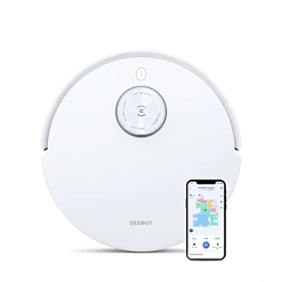 Abbildung von ECOVACS DEEBOT T10, Staubsaugerroboter mit vibrierenden Wischplatten (OZMO 3.0), 3000PA Saugstärke, Hinderniserkennung KI (AIVI 3D Kartierung, 5200 mAh Akku, YIKO Sprachassistent