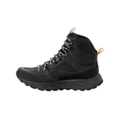 Abbildung von Jack Wolfskin Terraquest Texapore MID Hikingschuh, Herren, Größe: 41, Black Schuhe