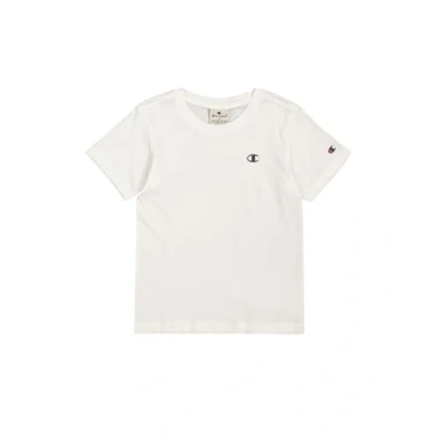 Abbildung von Champion Crewneck Unisex Tshirt basic für Kinder, Größe: 126/131, White