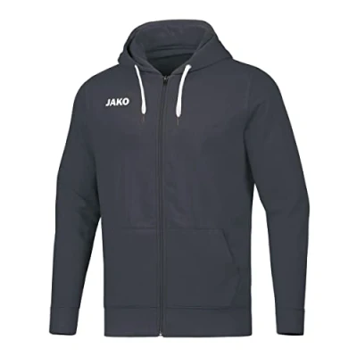 Abbildung von Jako Herren Kapuzenjacke Base, anthrazit, 3XL, 6865
