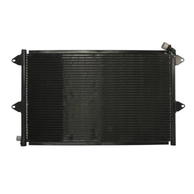 Abbildung von THERMOTEC KTT110161 Klimakondensator ohne Trockner 606 VOLKSWAGEN: Polo III Hatchback, Caddy 2 Kastenwagen, SEAT: Ibiza