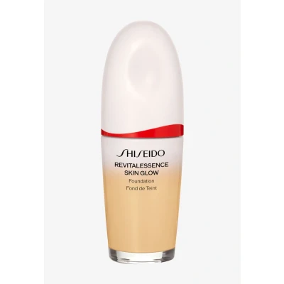 Abbildung von Shiseido Revitalessence SKIN GLOW Foundation SPF30 PA+++ Gesichtscreme, Damen, Größe: 30 ml, Sand