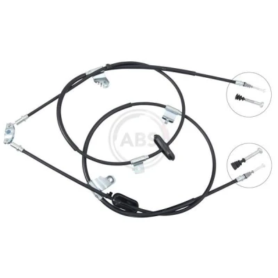 Abbildung von A.B.S. K17603 Handbremsseil 1902, 1882 Scheibenbremse OPEL: Mokka / X, CHEVROLET: Trax