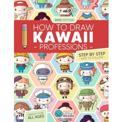 Abbildung von How to Draw Kawaii Professions: 101 Super Cute People with Fun and Easy Step by Lessons (Kawaii World, Band 5)