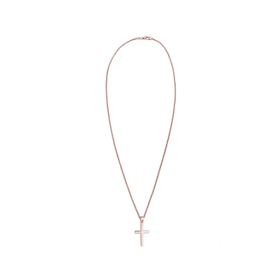 Abbildung von Elli Cross Halskette Rose goldcoloured, Damen, Größe: 45, gold coloured