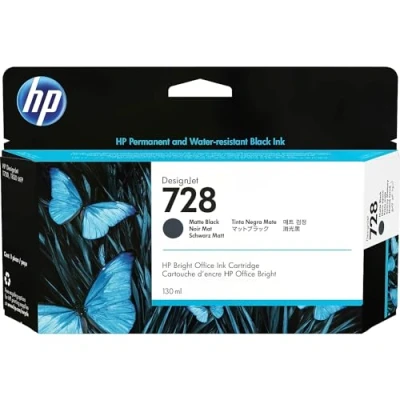 Abbildung von HP 3WX25A Ink Matte Black HP728 130ml