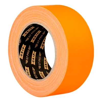 Abbildung von GRIP Eventbasics GT PRO Tape Neonorange, Gewebeband 50 mm x 25 m, Markieren, Reparieren, Art