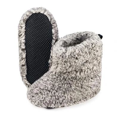 Abbildung von ESTRO Warme Hasschuhe Damen Winter Hüttenschuhe Herren Hausschuhe Wolle Hausstiefel Warm B06 (36 EU, Aschgrau)
