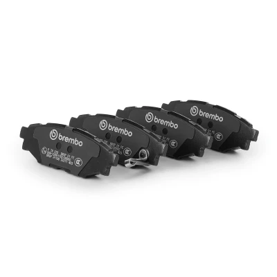 Abbildung von BREMBO P 78 020 Bremsbelagsatz mit akustischer Verschleißwarnung ohne Zubehör SUBARU: Forester III, Impreza III Hatchback, Legacy 4