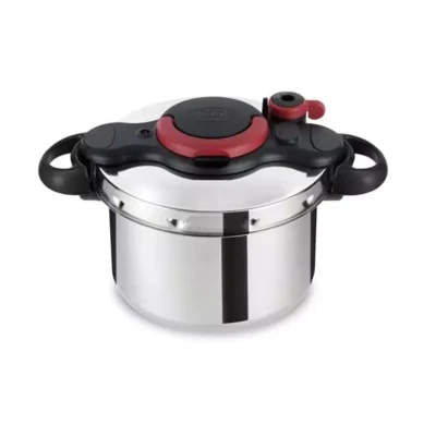 Abbildung von Tefal Clipso Minut Easy Druckkochtopf, Edelstahl, bunt, 22 cm, 6 l