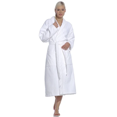 Abbildung von Vossen Feeling Unisex Bademantel, Größe: Large, Weiß