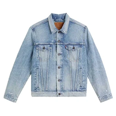 Abbildung von Levi&#039;s THE Trucker Jeansjacke, Herren, Größe: Small, Light indigo