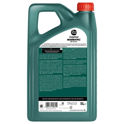 Abbildung von Castrol Magnatec A5 5W 30 5l Motoröl 15F909 FORD: Grand C Max, Galaxy Mk2 MPV, Focus 2, LAND ROVER: Range Rover Evoque, Discovery 4, Sport