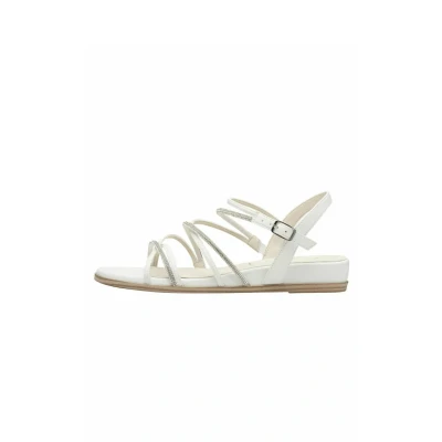 Abbildung von Tamaris Sandalette Damen Vegan Elegant weiß,EU 39