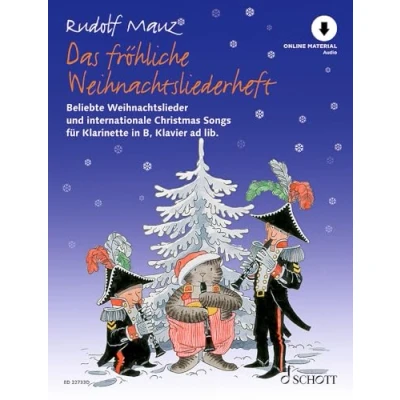 Abbildung von Das fröhliche Weihnachtsliederheft: Beliebte Weihnachtslieder und internationale Christmas Songs. Klarinette Klavier ad libitum. (Die Klarinette)