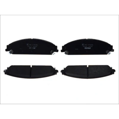 Abbildung von TEXTAR 2416401 Bremsbelagsatz mit akustischer Verschleißwarnung DODGE: Challenger Coupe, Caliber, Charger VI, CHRYSLER: 300C Saloon, Touring