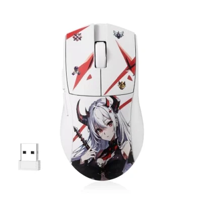 Abbildung von Redragon M916AK PRO 3 Modus Kabellose Gaming Maus, 49G ultraleichte 26K DPI Maus mit ergonomischem Griff, vollständig programmierbare Tasten, Software unterstützt DIY Tastenkombinationen und