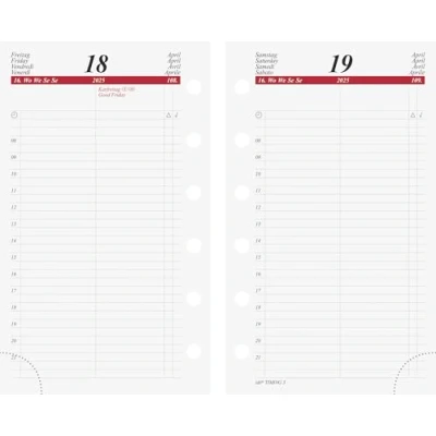 Abbildung von rido/idé Tageskalendarium Timing 3 (2025), 1 Seite = Tag, A7, 448 Seiten