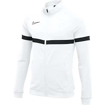 Abbildung von Nike Performance Fussball Academy Trainingsjacke für Kinder, Größe: 128 140, Weissschwarz