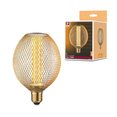 Abbildung von Paulmann 290.89 Metallic Glow Standard 230V LED Globe Spiral E27 200lm 4,2W 1800K Messing