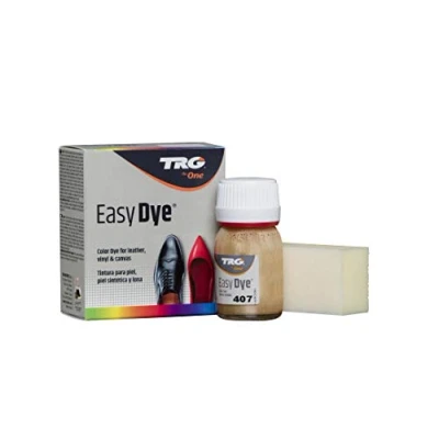 Abbildung von TRG The One Easy Dye, Farbe zur Wiederherstellung der Lederschuhfarbe, Gold (407 Brilliant Gold), 25 ml
