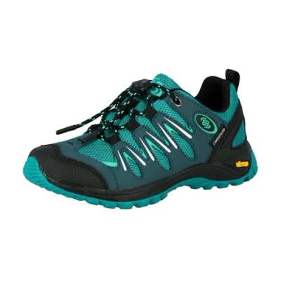 Abbildung von Brütting Unisex Kinder Expedition Kids Traillaufschuhe, Petrol Schwarz, 26 EU