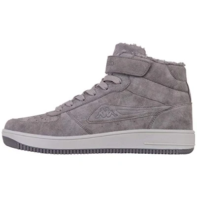 Abbildung von Kappa Unisex Bash Mid Fur sneakers, Grau, 39 EU