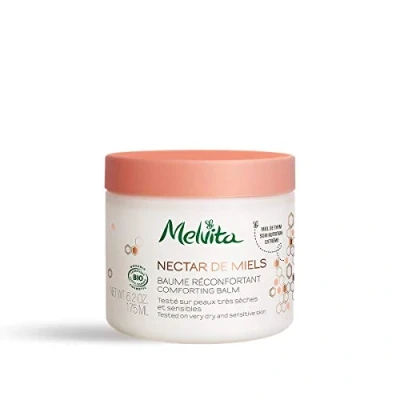 Abbildung von Melvita Körperbalsam Nectar de Miels Beruhigt und repariert 99% natürlich Bio zertifiziert Tiegel 175 ml