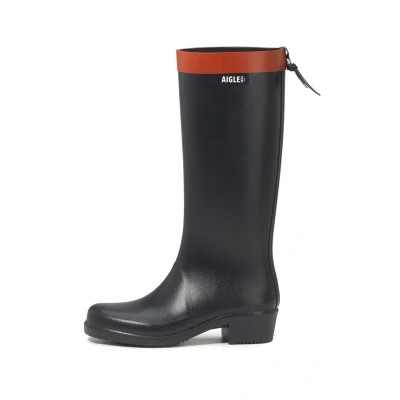 Abbildung von Aigle Myrica Gummistiefel, Damen, Größe: 38, Navy blue Schuhe