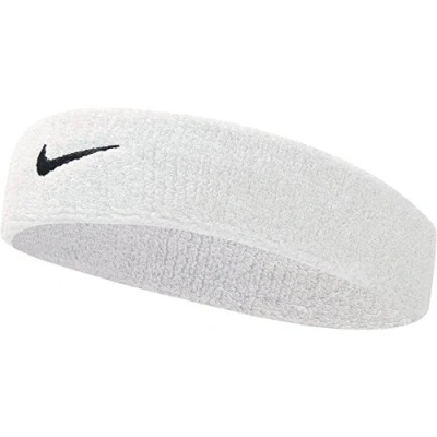 Abbildung von Nike Unisex Erwachsene Swoosh Headband/Stirnband, Weiß (White/Black), Einheitsgröße