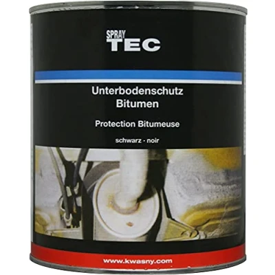 Abbildung von AutoK Unterbodenschutz Bitumen Streichlack, 2500 g, schwarz Schutz vor Steinschlag, Salz, Rost, Wasser uvm