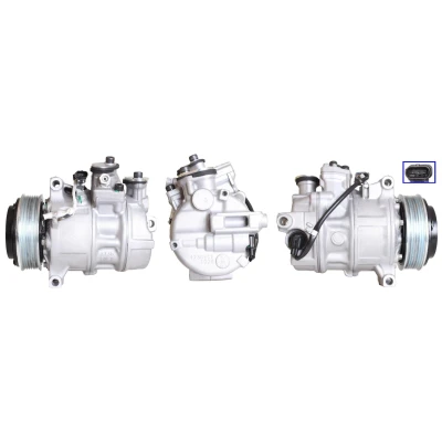 Abbildung von ELSTOCK 51 0992 Kompressor PAG 46 YF R134a, R1234yf mit Dichtungen MERCEDES BENZ: SLK, C Class T modell, Saloon