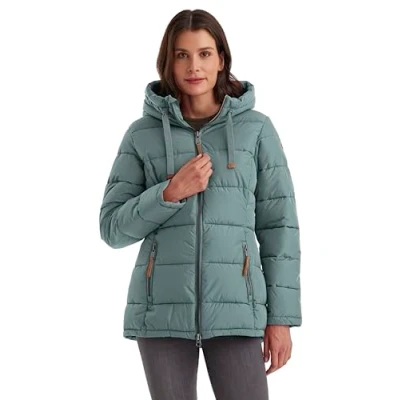 Abbildung von G.I.G.A. DX Damen Winterjacke mit Kapuze/Funktionsjacke in Daunenoptik GW 12 WMN QLTD JCKT, aquaverde, 38, 39835 000