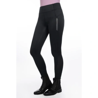 Abbildung von HKM Reitleggings Harbour Island Full Grip Schwarz 32/34