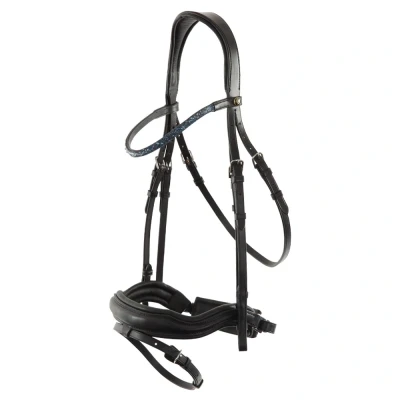 Abbildung von BR Trense Newcastle Schwarz/Silber